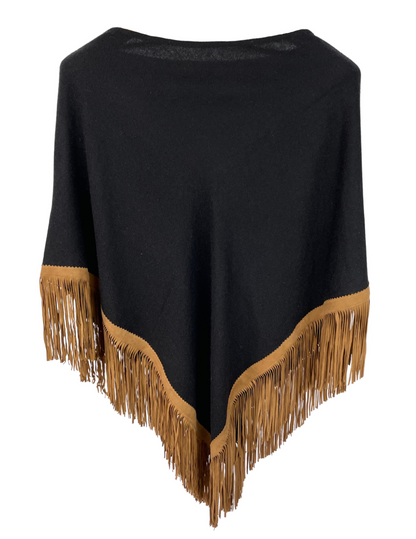 Classic Poncho Black