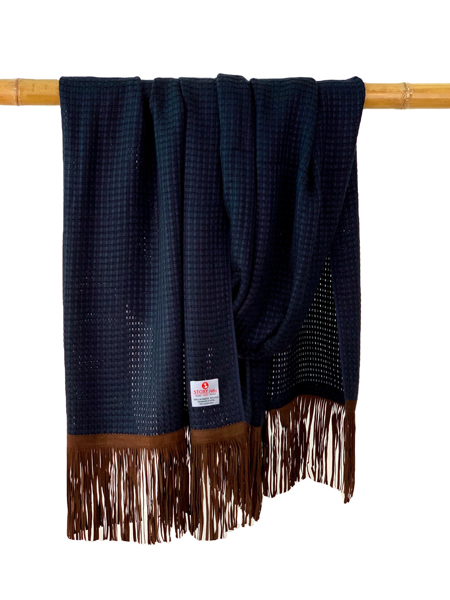 Nanglo Scarf Navy Blue