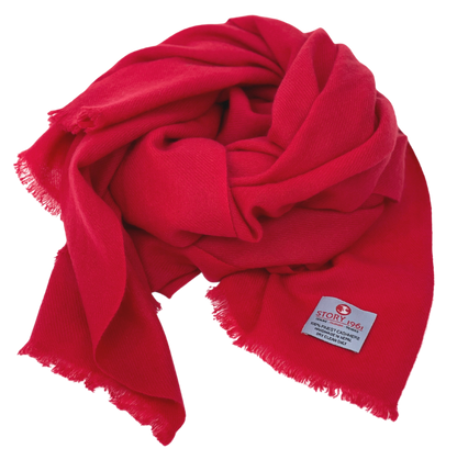 Stole Scarf Tomato Red